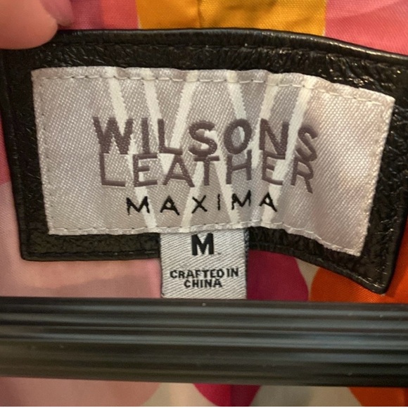 🛑🧥Wilson’s 💯% real leather jacket!!🛑 - Picture 2 of 8